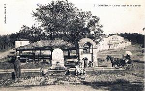 465- Douera - La fontaine et le lavoir